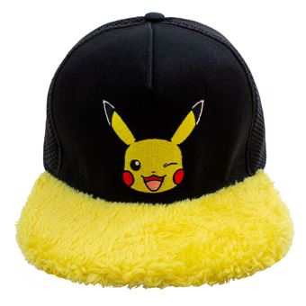 Boné Unissexo Pokémon Pikachu Wink | Preto | Tamanho único - 1