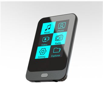 Coby MP823 Leitor MP4 Cinzento 4 GB - 1