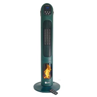 Aquecedor de Torre de Cerâmica TRÉBOL ADVANCE | Efeito Chama - 1