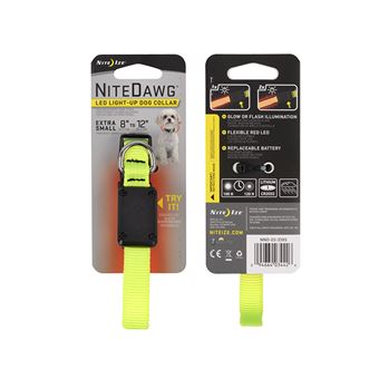 Coleira para Cães/gatos Nite Ize NND-03-33XS | Amarelo - 1