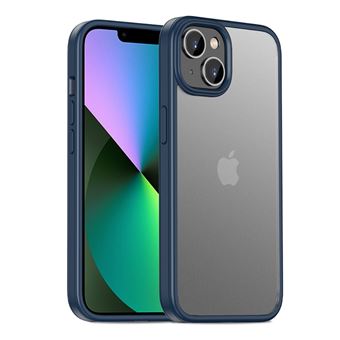 Capa e TPU IPAKY emborrachado, à prova de choque para iPhone 14 - azul - 1