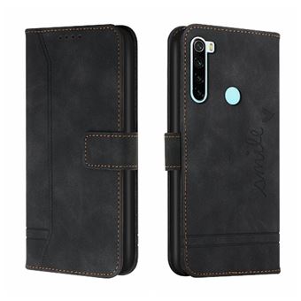 Capa ZURSANA para Xiaomi Redmi Note 8 | Pele PU | Magnética TPU | À Prova de Choque | Preto - 1