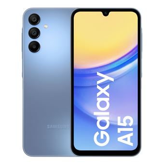 Smartphone Samsung Galaxy A15 | 4 GB | 128 GB | Dual SIM híbrido | Azul - 1