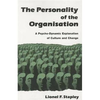 The Personality Of The Organization - 1