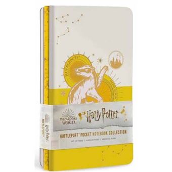 Harry Potter Hufflepuff Constellation Sewn Pocket Notebook Collection By Insight Editions - 1