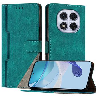 Capa FOXDOCK para Xiaomi Redmi Note 14 Pro 4G | Fecho Magnético | Pele TPU Macia | 3 Compartimentos para Cartões | Função de Suporte | Verde - 1