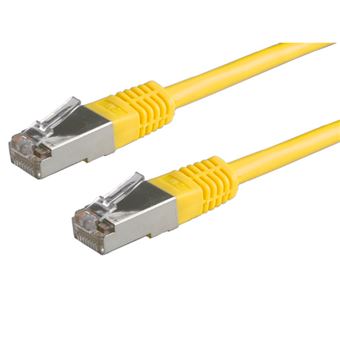 Cabo de Rede VALUE S/FTP, Cat6, 7m | Amarelo - 1