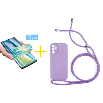 Pack 2 x Película de Hidrogel + Capa skyhe para Samsung Galaxy A36 5G | Gel Rope | Lilás - 1