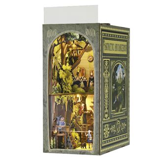 Book Nook DAM | madeira | 3D realista - 1