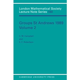 Groups St Andrews 1989 - International Conference, Papers - Paperback - 1991 - 1
