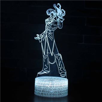 Lâmpada 3D HSMY | Infantil | Multicolorido com Controlo Remoto | THE KING OF FIGHTERS | 683 - 1