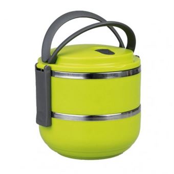 Lancheira Plus 2 Compartimentos - Verde - 1