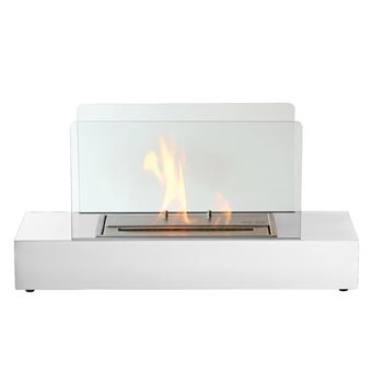 Lareira Tecno Air System Cremona | Branco - 1