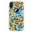 Capa Tpu Hapdey para Iphone X - Xs | Design Padrão de Bolhas Em Quadrinhos 5 - Transparente_0