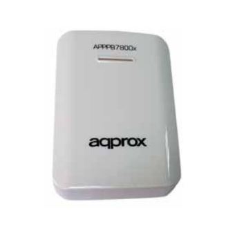 Power Bank Approx APPPB7800W | 7800 mAh | Branco - 1