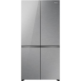 Frigorífico Americano Hisense RQ5P605NSVE | 190x91,1x60 cm | 591 L | E | Aço inoxidável - 1