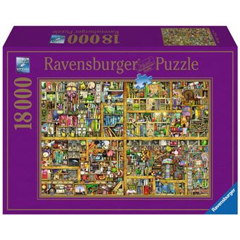 Puzzle Ravensburger Colin Thompson Bookshelf | 18000 Peças - 1