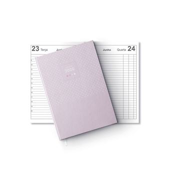 Agenda Diária A5 2026 Firmo Super Spot Lavanda Aurora - 1