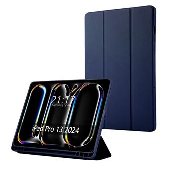 Capa TUMUNDOSMARTPHONE flip inteligente para Apple iPad Pro 2024 13 (M4) | Azul - 1