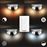 Iluminação inteligente philips luz ambiente branca hue 5047431p6 calha de projetores de branco bluetooth_2