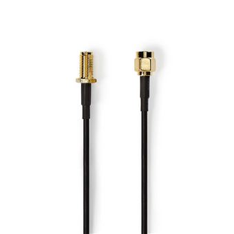 Cabo Coaxial Nedis CSGL02210BK20 | Preto - 1