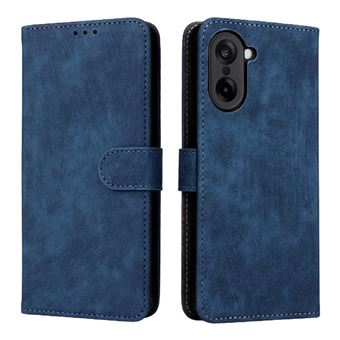 Capa ZURSANA para OnePlus Ace 5 Racing 5G | Pele Sintética | Fecho Magnético | Compartimento para Cartões com Bloqueio RFID | Azul - 1