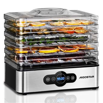 Desidratador de Alimentos Aigostar Crispy | 240w | tela LCD | sem BPA - 1
