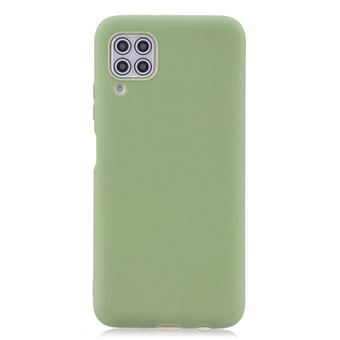 Capa Magunivers e TPU Pele mate à prova de choque verde para Samsung Galaxy A12 - 1