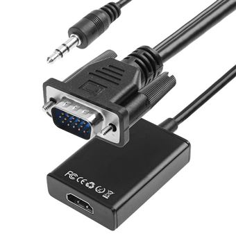 Conversor Adaptador Multi4you VGA para HDMI com Áudio - 1