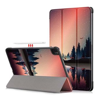 Capa Magunivers PU Impressão de padrões com suporte dobrável em três partes céu estrelado para Apple iPad Pro 11 inch (2021)/(2020)/(2018)/Air (2020) - 1