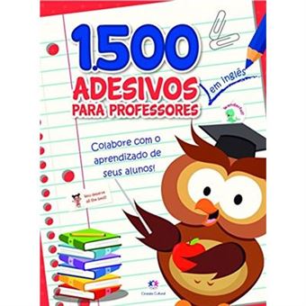 1500 Adesivos Para Professores, Em Inglês: Colabore Com O Aprendizado De Seus Alunos! - 1