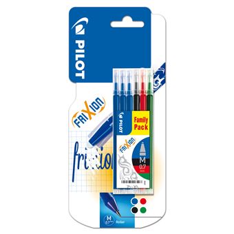 Esferográfica Pilot Frixion Ball | Azul, Verde, Vermelho - 1