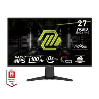Monitor Gaming MSI MAG 275QF | LCD | WQHD | 0,5 ms | 180 Hz | 27" | F - 1