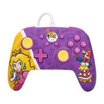 Controlador de Jogo PowerA NSGP0092-01 | Roxo, Vermelho, Amarelo - 1