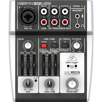 Behringer X302USB 5 canais - 1