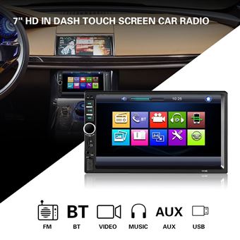 Auto-Rádio Stereo Multi4you MP3 MP5 Player FM Ecrã 7&quot;&quot; USB Bluetooth com Sistema Mãos Livres - 1
