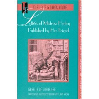 Letters Of Mistress Henley Texts  Translations Mla Texts And Translations - 1