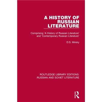 A History Of Russian Literature - 1