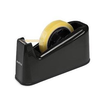 Desenrolador de Fita-Cola APLI 33/66 m - Preto - 1