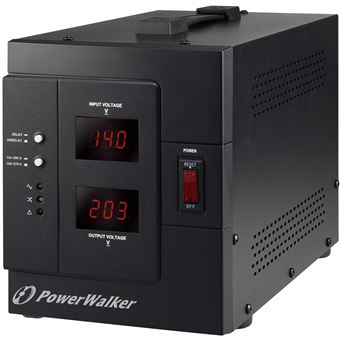 PowerWalker AVR 3000 SIV FR regulador de voltagem 110-280 V 1 tomada(s) CA Preto - 1