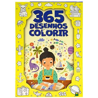 365 Desenhos Para Colorir Pad - 1