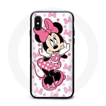 Capa Maniacase para Iphone XS Max Sorriso Da Disney Da Minnie Mouse - 1