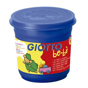 Plasticina Giotto Be-Be 463009 | Azul Escuro | 220G - 1
