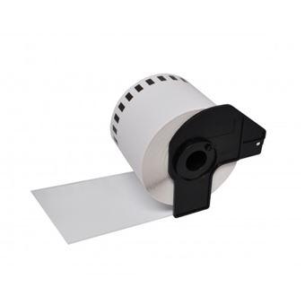 Etiquetas Printflow Compatíveis com Brother DK22243 | 102mm x 30,48m | Fita Contínua - 1