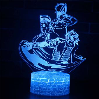 Lâmpada 3D HSMY | Infantil | Multicolorido com Controlo Remoto | THE KING OF FIGHTERS | 684 - 1