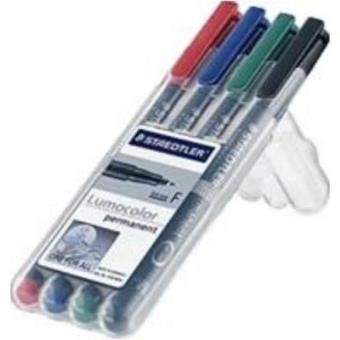 Penna Permanente Staedtler Lumocolor | Punta Fine 0.6 Mm, Nero, Ricaricabile - Per Superfici Multiple - Foto 14