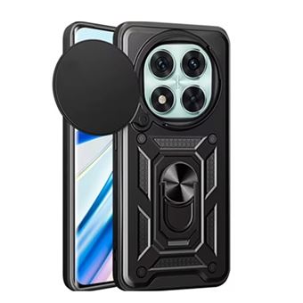 Capa de Proteção Militar Magnética Janela Deslizante Gift4Me para Xiaomi Redmi Note 14 Pro 5G | Preto - 1