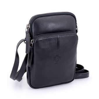 Bolsa de Tiracolo FPF Lines – Portugal | Preto - 1