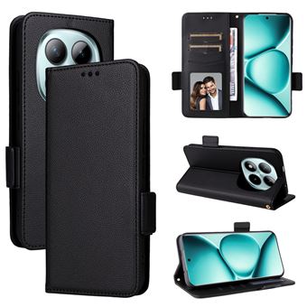 Capa FOXDOCK para Xiaomi Redmi Note 15 Pro Plus 5G | Prova de Choque | Magnética| TPU | Suporte para Cartão | Preto - 1