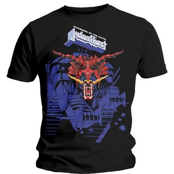 T-shirt Rock Off JUDAS PRIEST | Defenders Of Blue | Preto | XXL - 1